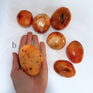 Cornaline (ovale pour méditation)