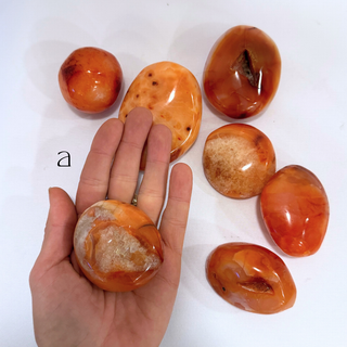 Cornaline (ovale pour méditation)