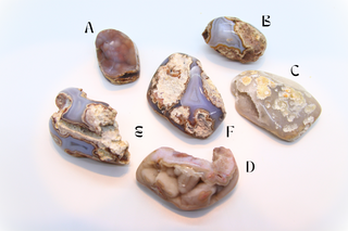 Agate calcédoine d'Arizona