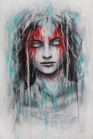 Aurora- Peinture sur toile