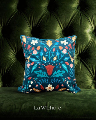 Coussin décoratif en velours