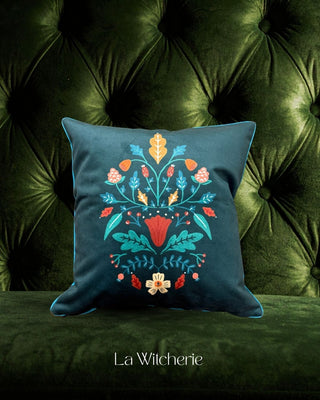 Coussin décoratif en velours