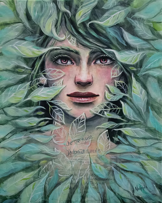 Fairy- Peinture sur toile