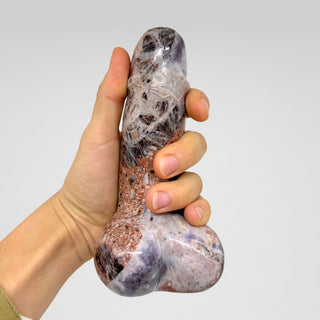 Jaspe impérial et améthyste phallique