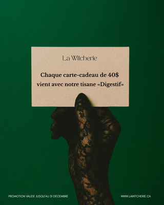 Carte-cadeau La Witcherie du temps des fêtes